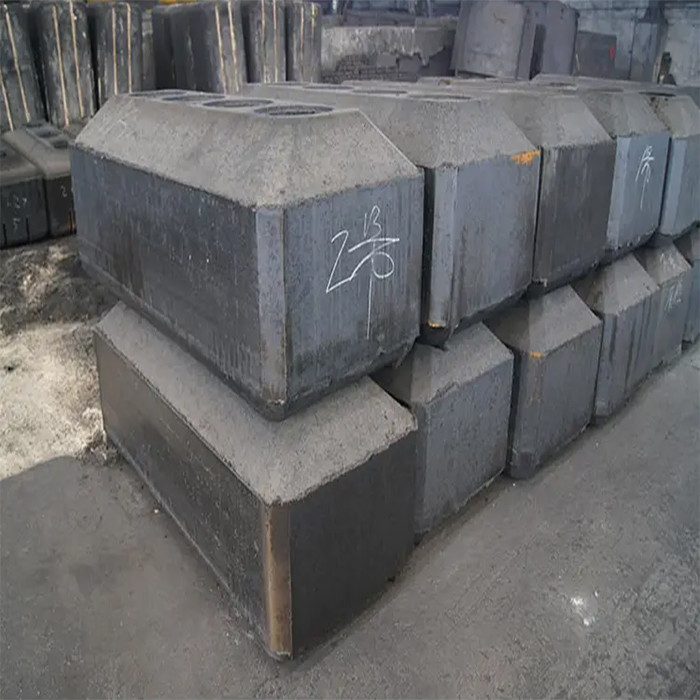 1.6-1.8 G/cm3 Density Anode Carbon Block with Square Shape and Ash Content of 0.3-0.5% (চতুর্ভুজ আকৃতির এবং 0.3-0.5% ধূসর ধারণকারী অ্যানোড কার্বন ব্লক)