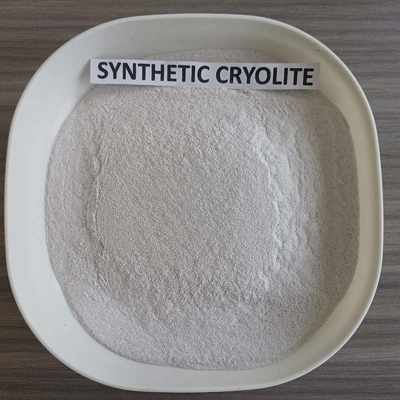CAS 15096-52-3 সক্রিয় ফিলার সোডিয়াম ক্রিয়োলাইট 200 Mesh Synthetic Cryolite For Aluminum Industry