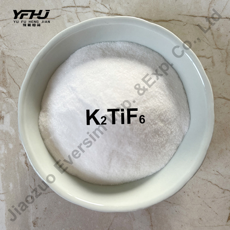 CAS 16919-27-0 গ্লাস শিল্পের জন্য সাদা পাউডার পটাসিয়াম ফ্লুরোটিটান্যাট K2 (TiF6)