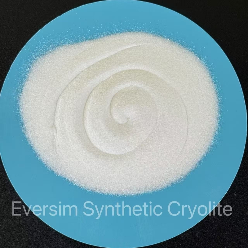 CAS15096-52-3 উচ্চ বিশুদ্ধতা 99.2% সাদা বালুকাময় সিন্থেটিক ক্রায়োলাইট অ্যালুমিনিয়াম শিল্পের জন্য