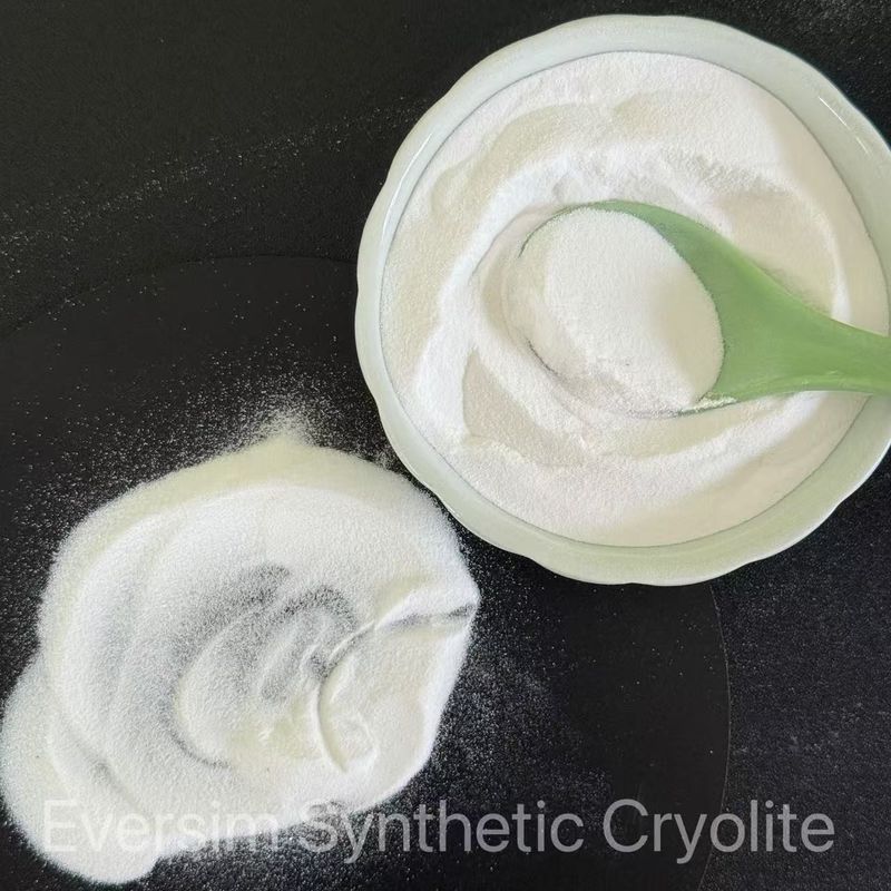 শীর্ষ মানের রাসায়নিক পণ্য সিরামিক শিল্পের জন্য সাদা স্যান্ডি CH-1/CM-1 সিন্থেটিক ক্রিয়োলাইট Na3AlF6